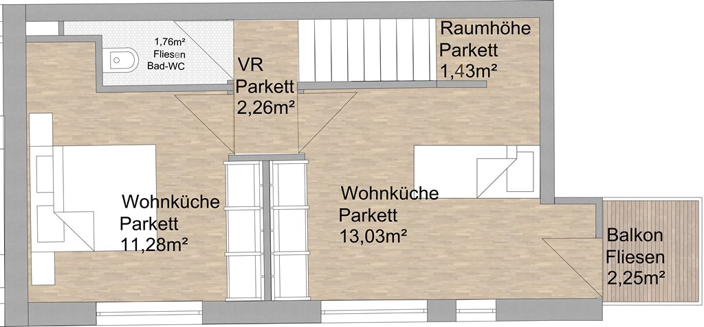 Oberlaa – Neubauwohnungen mit Thermenblick nahe U1 in Wien Bild 20
